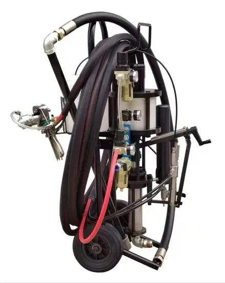 Fiberglas-Chopper-Harzspritzmaschine mit Pistole
